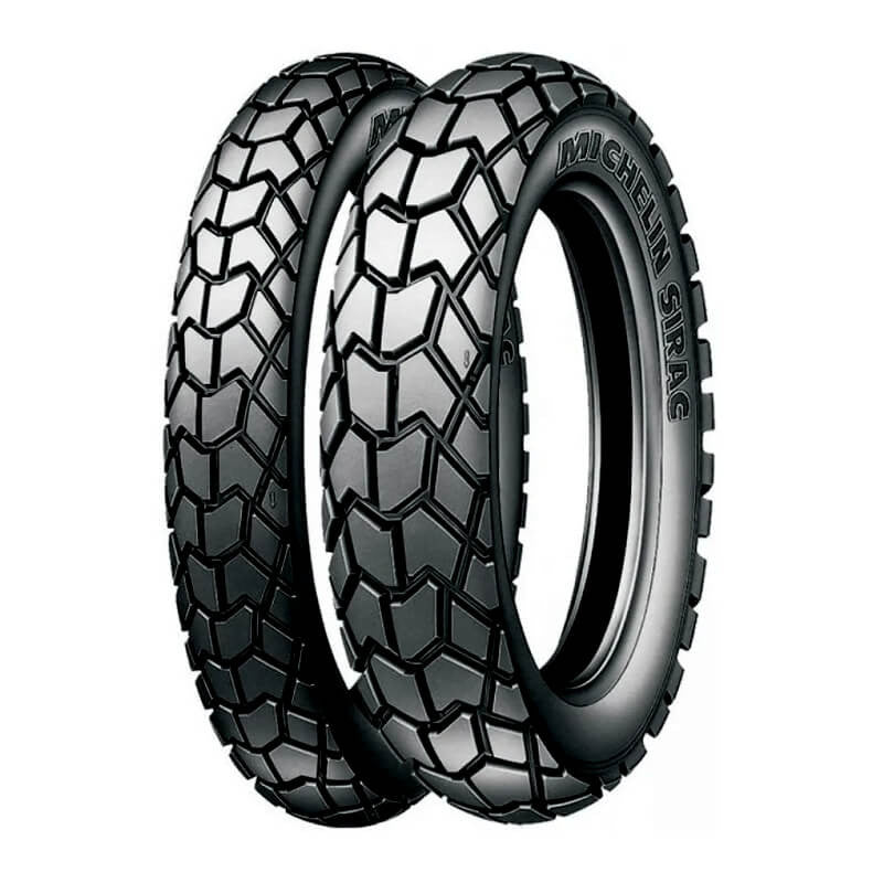 LLANTA MICHELIN SIRAC STREET 2.75-18 42P FRONT/REAR TL/TT