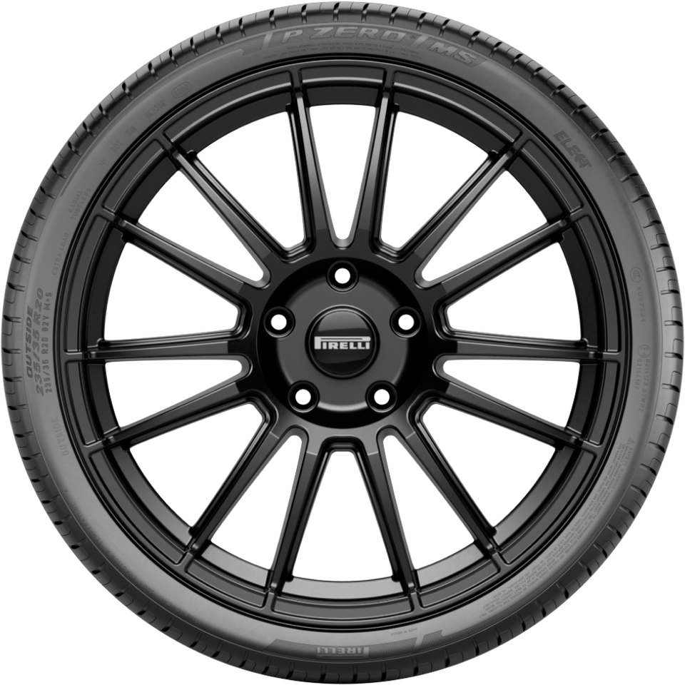 Pirelli P ZERO MS — vista del modelo; imagen ilustrativa