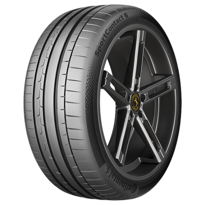 Continental SportContact 6 — vista del modelo; imagen ilustrativa